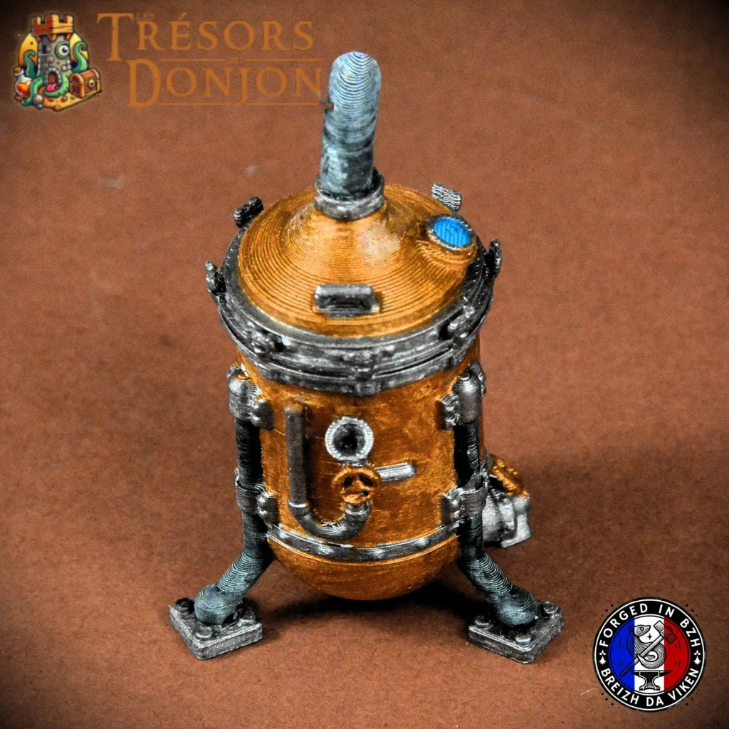 Brasserie du Donjon – décors 3D taverne JDR