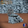 GSN_8791 (Copie) Cuves et tonneaux pour jeu de rôle – décor 3D artisanal