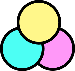 Impression multicolore