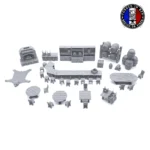 Set de Mobilier de Taverne Fantasy – Décors 3D PLA+ 28–32 mm pour Jeux de Rôle & Dioramas