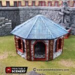 Maison naine imprimée en 3D en PLA+ (0,16mm). Décor dwarven ultra détaillé pour JDR, D&D-like et wargames. Disponible en 15mm, 28mm et 32mm. Fabriqué en Bretagne.