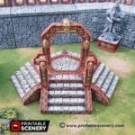 Portail Nain Runique – Décor 3D pour JDR & Wargame