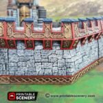 Remparts Nains d’Ironhelm – Murailles modulaires & escaliers pour Donjon