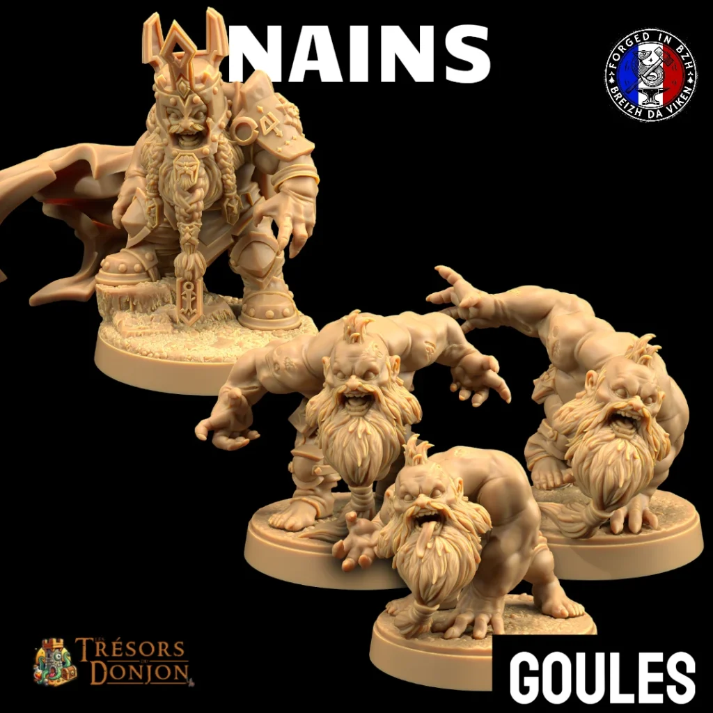 PACK GOULES NAINES Goules Naines – Roi Goule & Pack de Goules