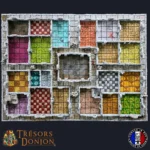 Plateau HeroQuest 3D imprimé – Donjon Modulaire Ultime