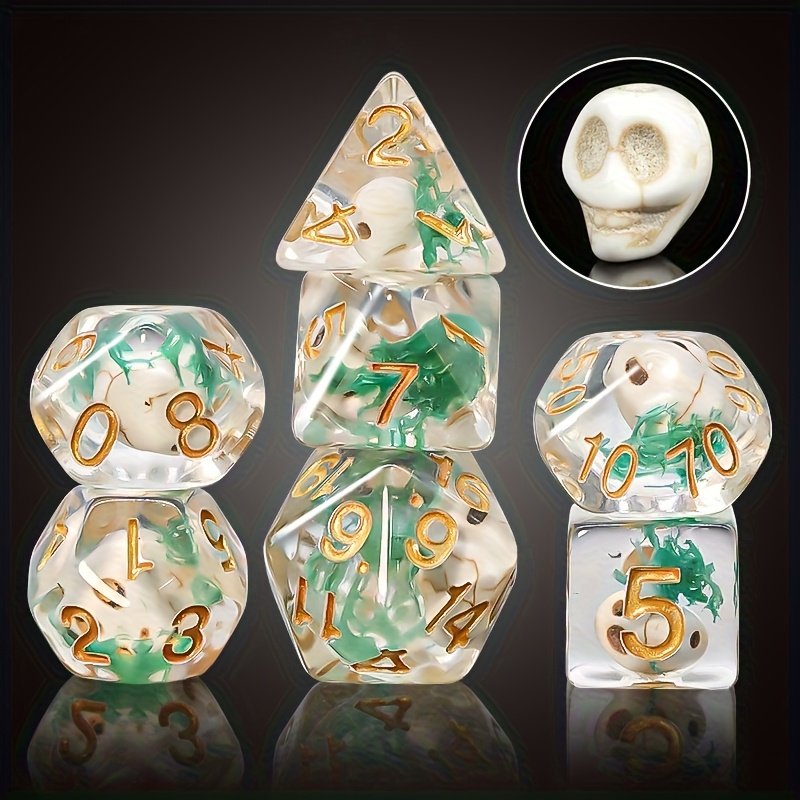 Reliques du Crâne Ancien - Set de dés JDR