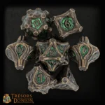 Vestiges du Cercle Sylvestre - Set de dés JDR en métal