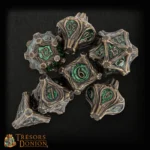 Vestiges du Cercle Sylvestre - Set de dés JDR en métal