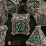 Vestiges du Cercle Sylvestre - Set de dés JDR en métal