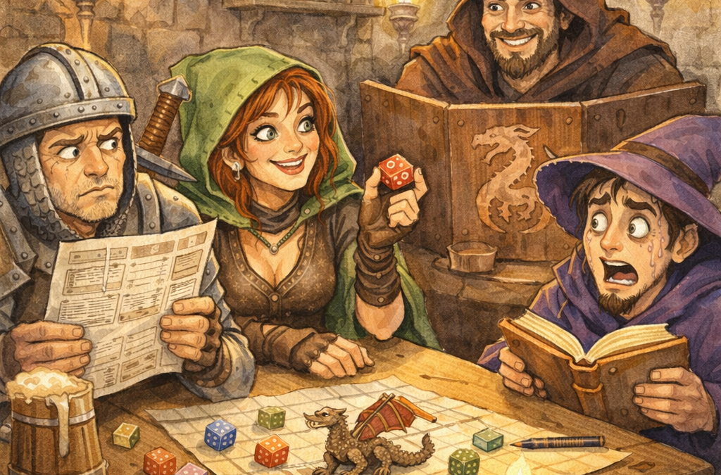 Débuter le JDR quand on ne connaît rien : le guide simple (et un peu chaotique)