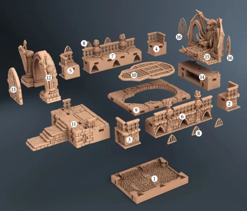 wraith Extension HeroQuest 3D imprimé – Le retour du Seigneur Sorcier