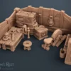 012CKSmithyWorkshop001 La Forge des Nains - La Forteresse de Kellar - Extension HeroQuest 3D