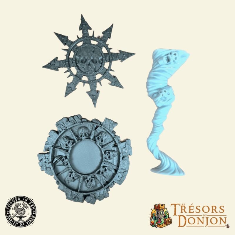 Vortex Magique pour Wargame Fantasy – Décor Proxy