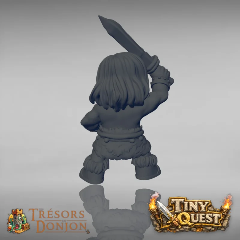 BARBARE HOM-2 Barbares TinyQuest + cartes exclusives