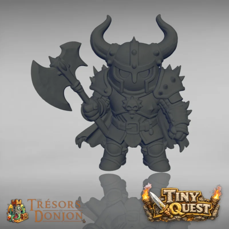 Guerrier de la Terreur TinyQuest + carte exclusive
