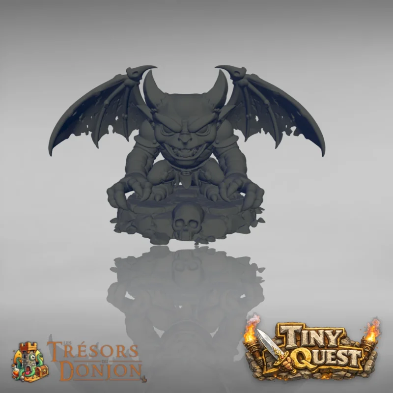 GARGOYLE Gargouille TinyQuest + carte exclusive