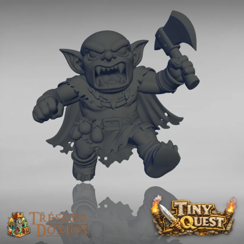 GOBLIN AXE-1 Gobelins TinyQuest + carte exclusive