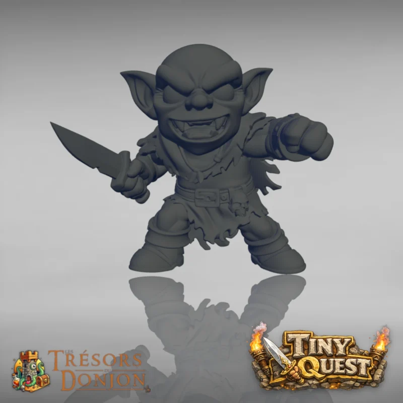 GOBLIN KNIFE-1 Gobelins TinyQuest + carte exclusive