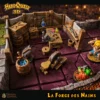 La Forteresse de Kellar - la forge des nains-3 La Forge des Nains - La Forteresse de Kellar - Extension HeroQuest 3D