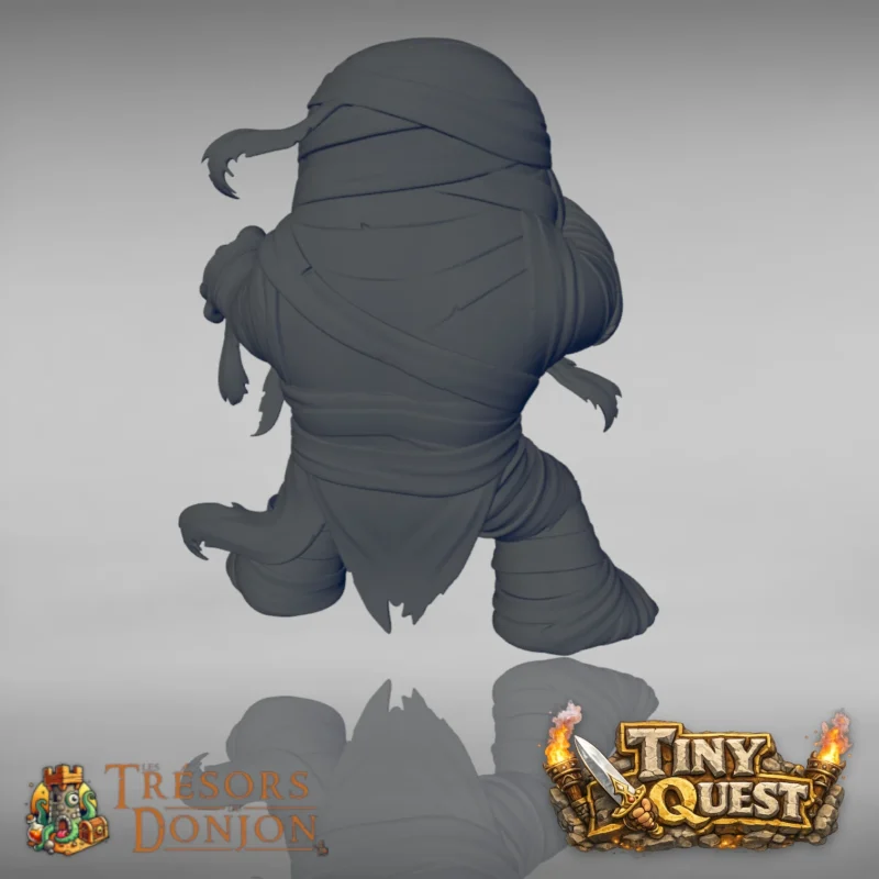 MOMIE-2 Momie TinyQuest + carte exclusive