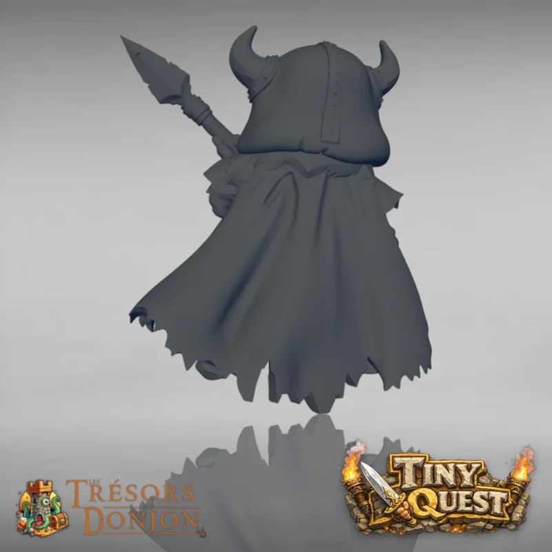 SKELETON SPEAR (1) Squelettes TinyQuest + 2 cartes exclusives