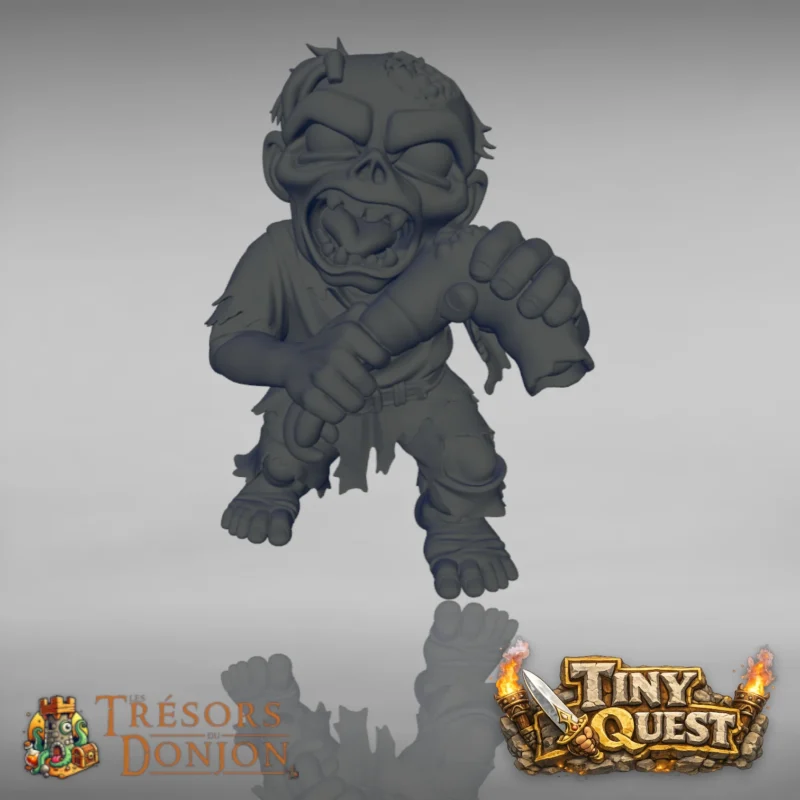 ZOMBIE-2 Zombies TinyQuest + carte exclusive