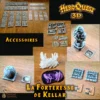 Accessoires heroquest 3D la forteresse de Kellar