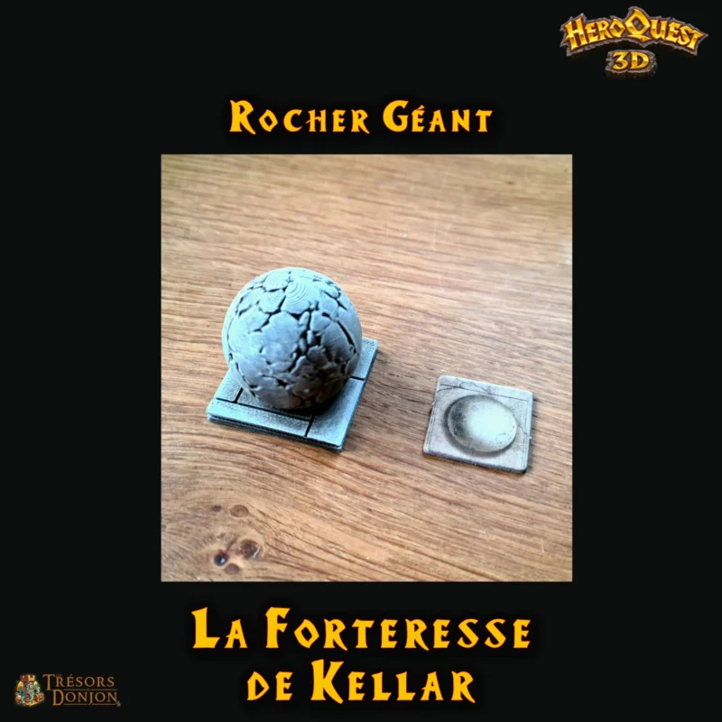 Accessoires - La Forteresse de Kellar - Extension HeroQuest 3D