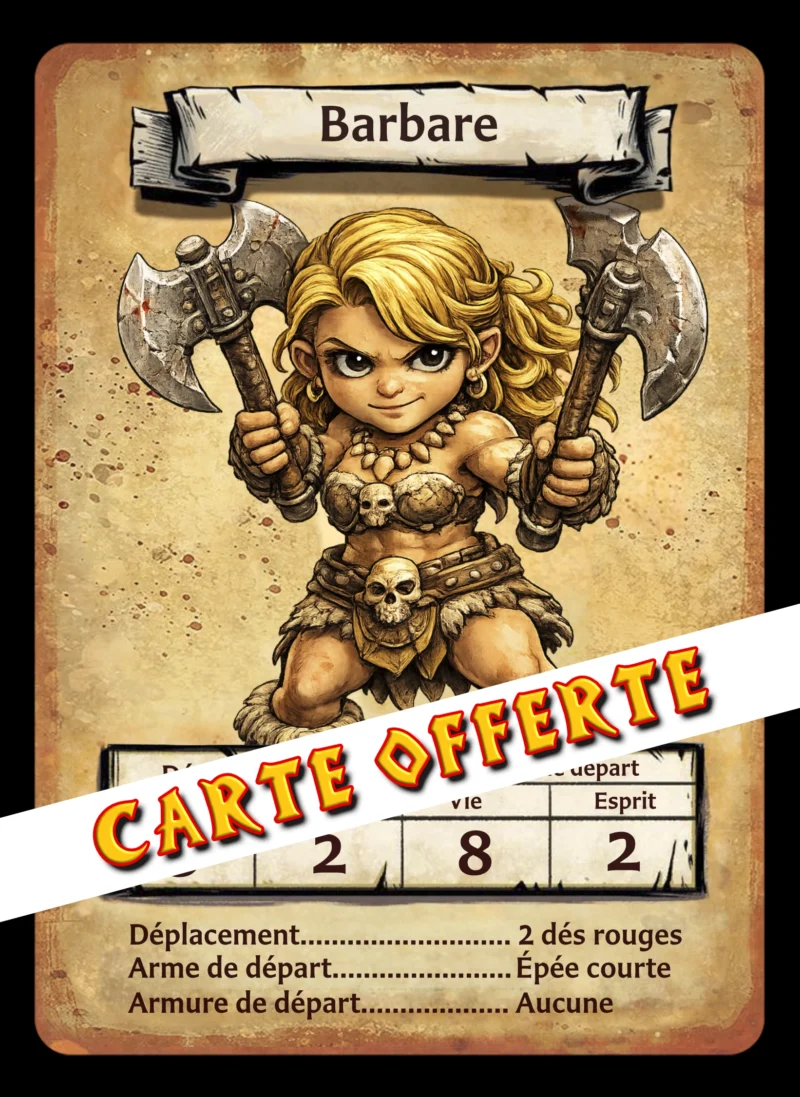 BARBARE CARD DEMO-FRONT-MALE Barbares TinyQuest + cartes exclusives