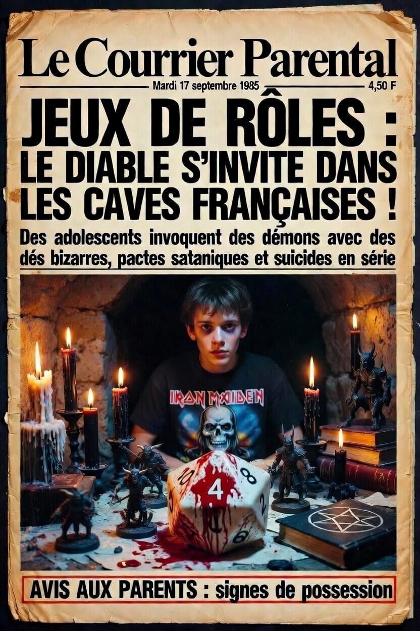 20 bonnes raisons de ne pas jouer aux jeux de rôles (selon tes parents dans les années 80)