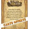 HERO CARD BACK MODEL VF NAINE Nains TinyQuest + cartes exclusives
