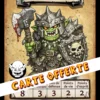 figurine chef orc carte Chef Orc TinyQuest + carte exclusive