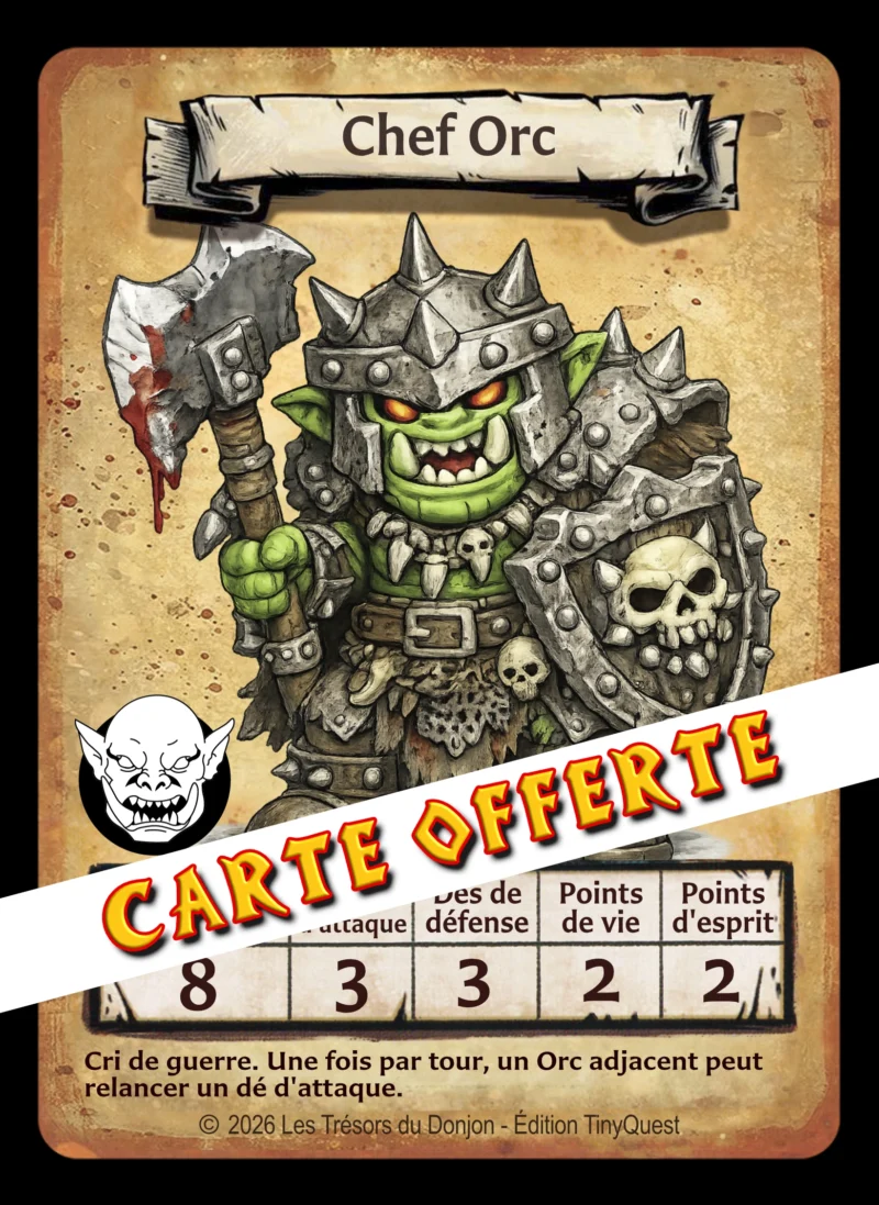 Chef Orc TinyQuest + carte exclusive