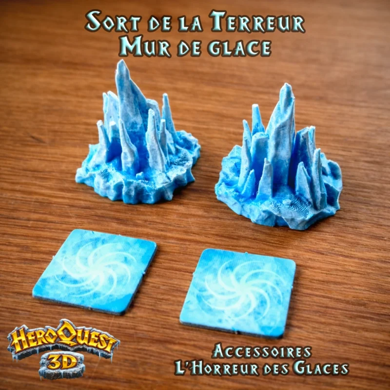 mur de glace Accessoires - L'Horreur des Glaces