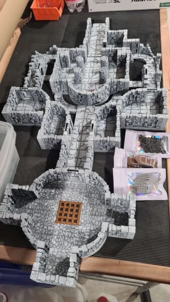 donjon 3d sur mesure monté