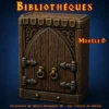 Bibliotheque Heroquest 3D - modele D (1) Armoire HeroQuest 3D Modèle D — armoire simple ferrures dorées, décor donjon PLA+