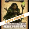 CARTE RECTO PRETRESSE TRIBALE PROM Prêtresse Tribale TinyQuest + carte perso + 3 cartes de sorts exclusives