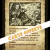 SORT EFFROI COMMANDEMENT PROM Prêtresse Tribale TinyQuest + carte perso + 3 cartes de sorts exclusives