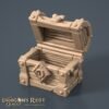 Scatter Treasure Chest - Empty v01 Coffres Pièges HeroQuest 3D - 10 Modèles (unité ou pack)