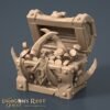 Scatter Treasure Chest - Scythe v02 Coffres Pièges HeroQuest 3D - 10 Modèles (unité ou pack)