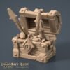 Scatter Treasure Chest - Spikes v02 Coffres Pièges HeroQuest 3D - 10 Modèles (unité ou pack)