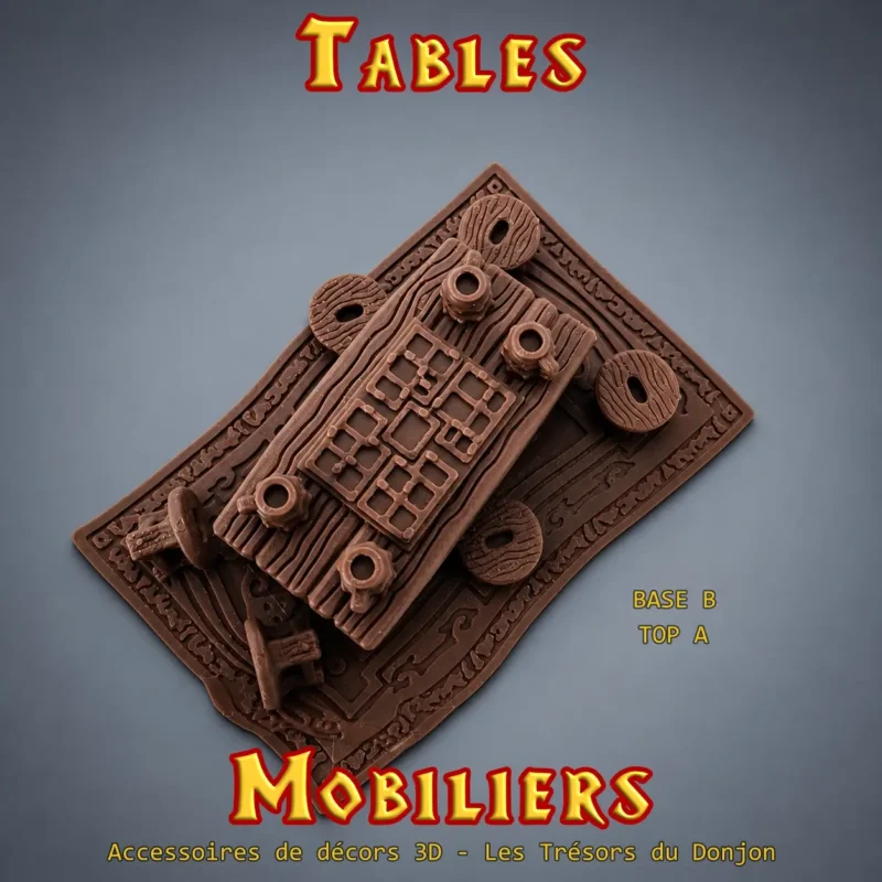 Tables - Base & Plateau au Choix