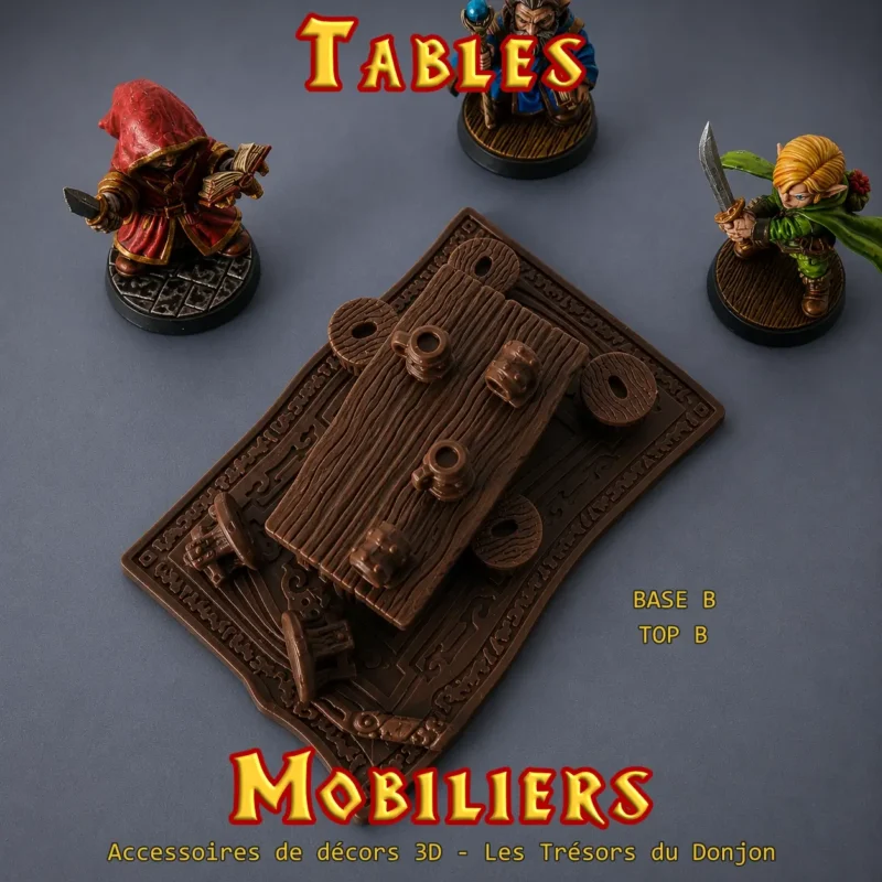 Tables - Base & Plateau au Choix
