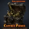 coffres pieges heroquest - coffre piege dard empoisonne Coffre piège dard empoisonné HeroQuest 3D — dards venimeux impression PLA+