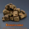 eboulis double (1) Éboulis Héroquest double HeroQuest 3D — bloqueur 2 cases, piège effondrement, décor donjon PLA+ atelier breton