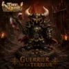 Figurine Guerrier de la terreur TinyQuest compatible HeroQuest et plateaux 3D. Socle 25 mm, facile à peindre, idéale pour boss.