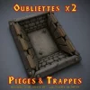 oubliettes heroquest (1) Oubliette HeroQuest 3D peinte — trappe piège de sol bois pierre PLA+ noir atelier breton