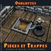 oubliette piege heroquest modele peint avec figurine de l'elfe