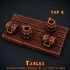 tables heroquest-TOP B Tables HeroQuest 3D - Base & Plateau au Choix