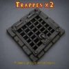 trappes grilles metalliques heroquest (1) Trappes HeroQuest 3D peinte — grille métal barreaux croisés anneau pierre PLA+ noir atelier breton